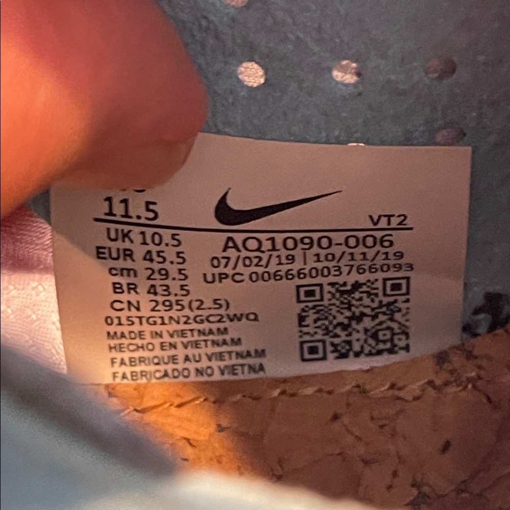Nike React Element 87
Blue Chill Solar Red SZ 11.5 - Picture 12 of 12